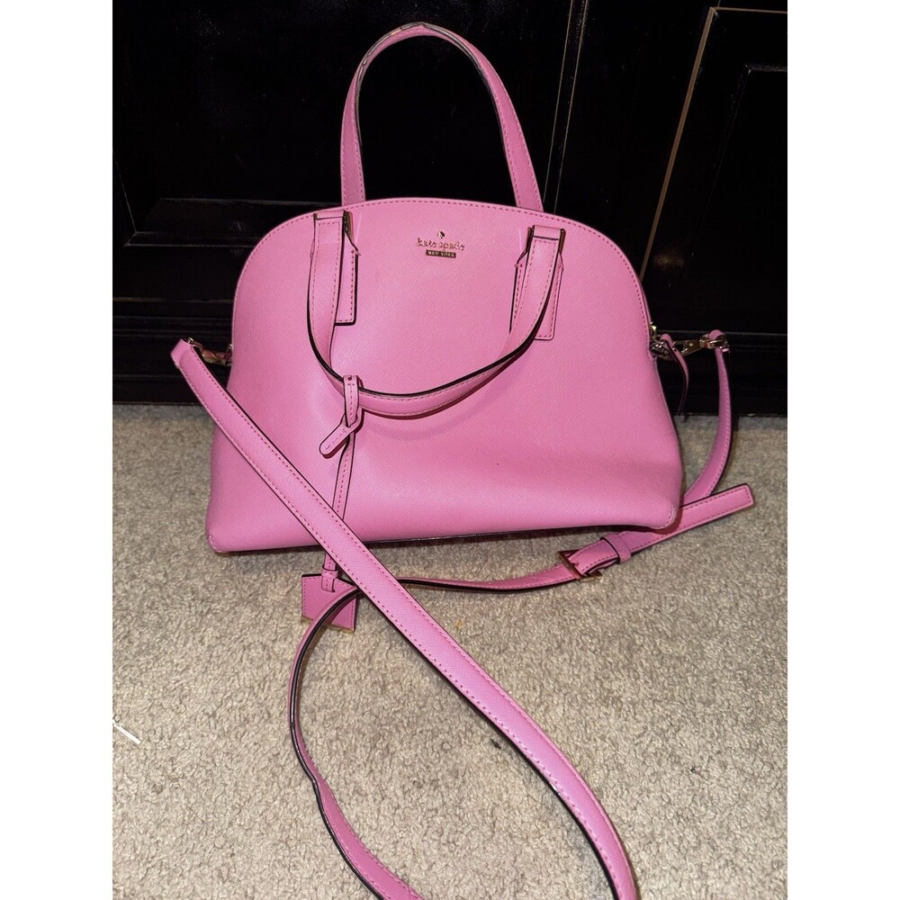 Kate Spade New York Cameron Street Lottie Women's Satchel Bag in Pink